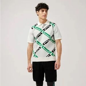 J.Lindeberg Fabian Knitwear Polo Size Medium